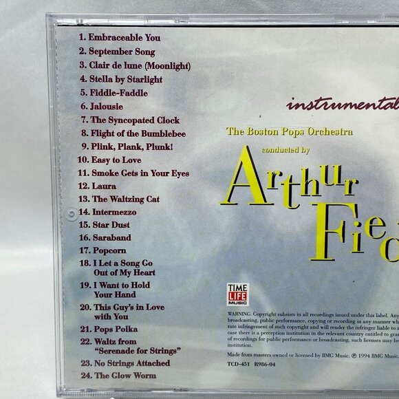 Instrumental Favorites CD  The Boston Pops Orchestra Conducted By Arthur Fiedler - Picture 7 of 7
